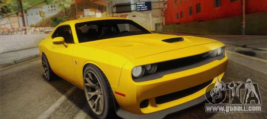 Dodge Challenger Hellcat 2015 for GTA San Andreas