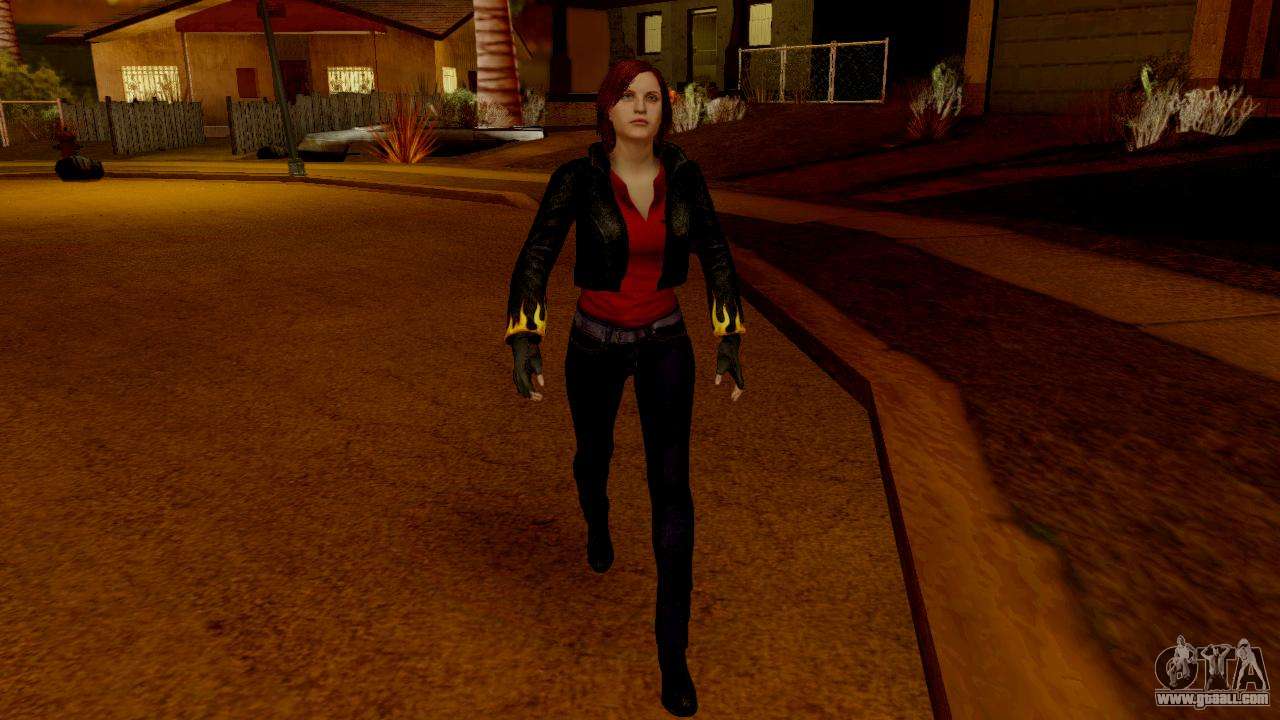 Resident Evil Revelations 2 - Claire Biker for GTA San Andreas