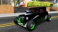 Green Flame Hotknife Race Car for GTA San Andreas