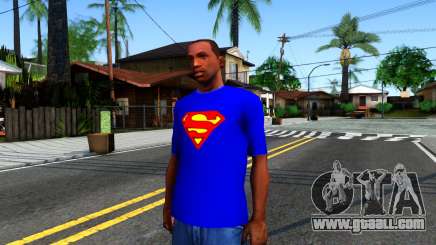 T-Shirt SuperMan for GTA San Andreas