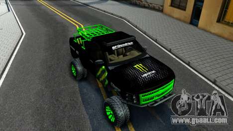 Chevrolet Silverado Monster Energy V2 for GTA San Andreas