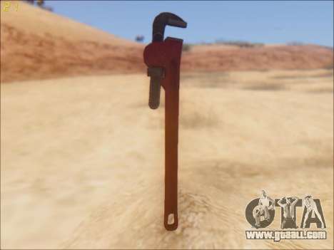 GTA 5 Pipe Wrench for GTA San Andreas