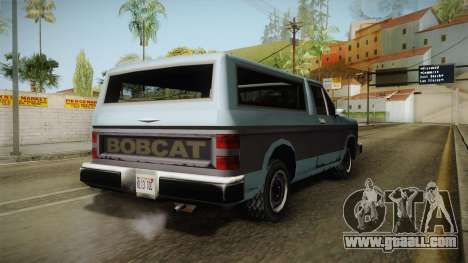 Bobcat XL for GTA San Andreas