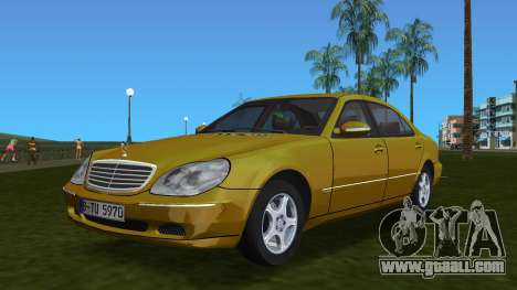Mercedes-Benz S600 W220 for GTA Vice City
