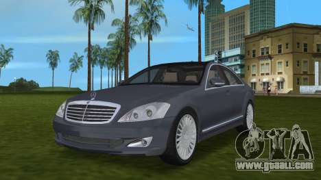 Mercedes-Benz S500 W221 2006 for GTA Vice City