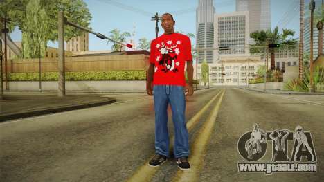 T-shirt with a Deer for GTA San Andreas