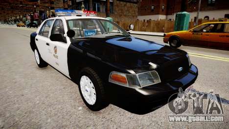 Ford Crown Victoria LAPD for GTA 4