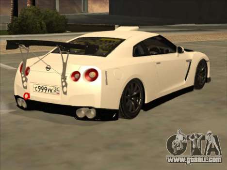 Nissan GT-R Drift JDM for GTA San Andreas