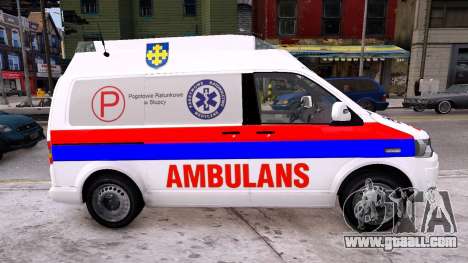 Volkswagen T5 Polish Ambulance for GTA 4