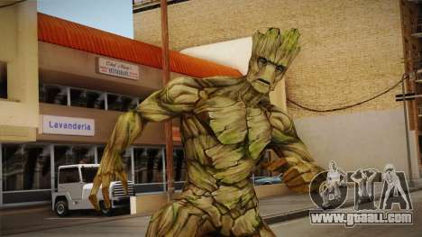 Marvel Future Fight - Groot for GTA San Andreas