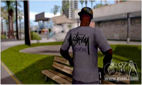 T-Shirt Stussy for GTA San Andreas