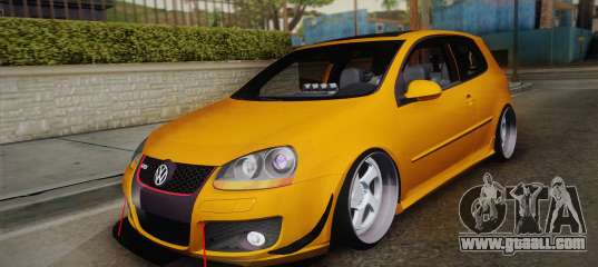 Volkswagen Golf 5 Stance for GTA San Andreas
