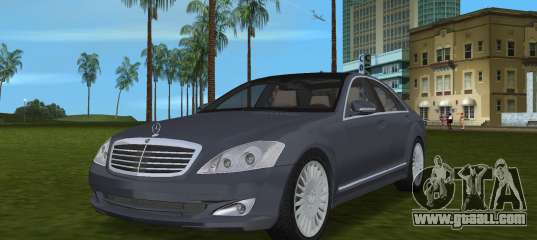 Mercedes-Benz S500 W221 2006 for GTA Vice City