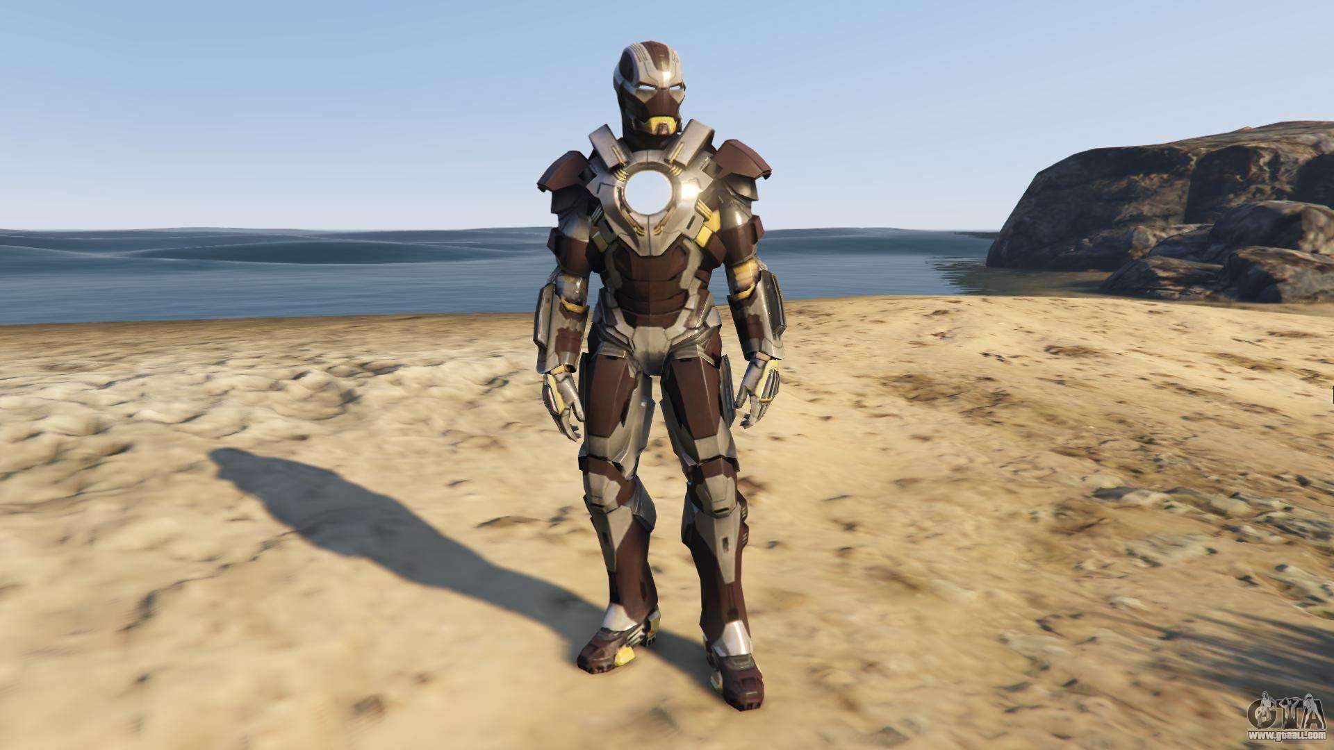 Iron man suit for gta 5 фото 88