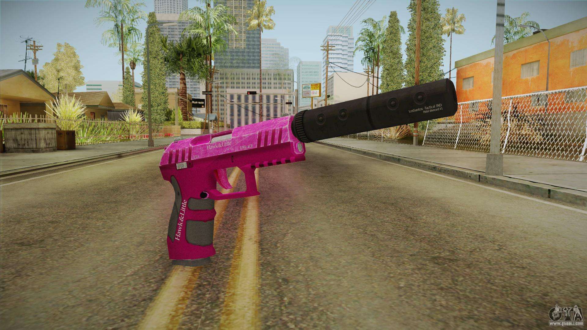 Гта 5 розовая. Combat Pistol GTA 5. Combat PDW GTA 5. ГТА 5 розовый.