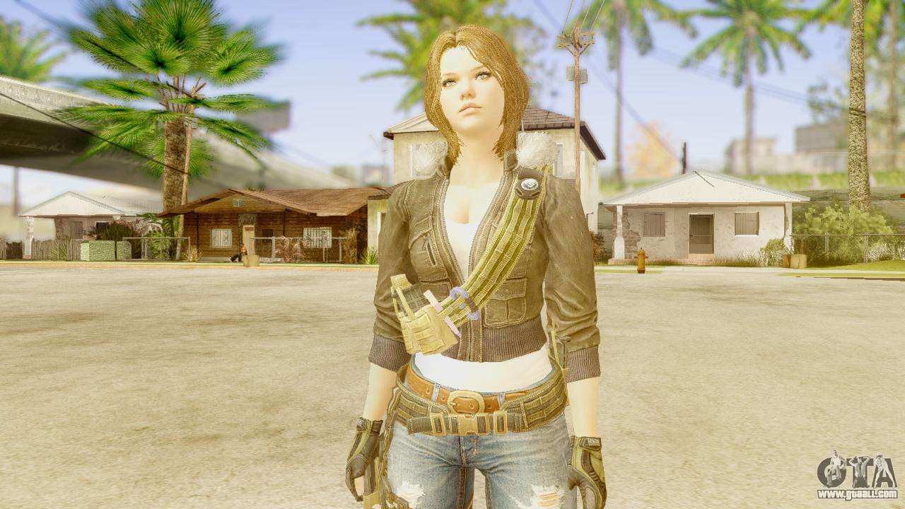 Download Kim Jiyun from Sudden Attack 2 for GTA San Andreas