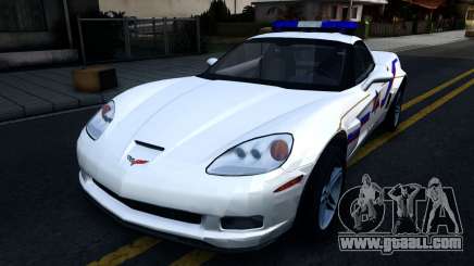 Chevy Corvette Z06 Hometown PD 2006 for GTA San Andreas