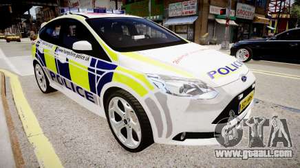 Ford Focus 2013 Swedish Police for GTA 4
