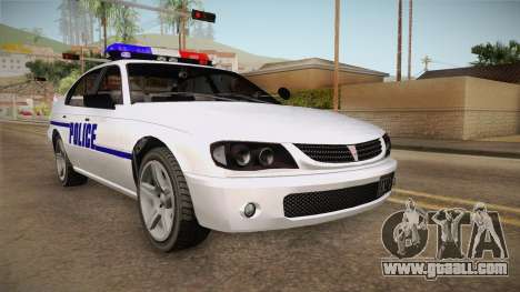 Declasse Merit 2005 Dillimore Police Department for GTA San Andreas