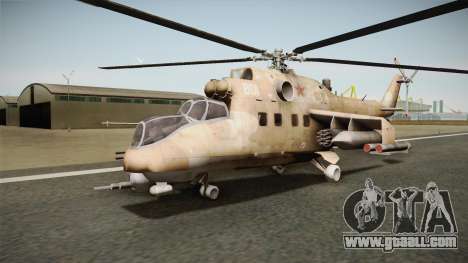CoD Series - Mi-24D Hind Desert for GTA San Andreas