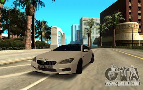 BMW M6 Gran Coupe for GTA San Andreas
