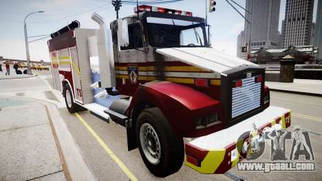 New fire truck T5 for GTA 4