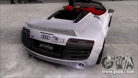 Audi R8 Spyder 5.2 V10 Plus LB Walk DiCe for GTA San Andreas