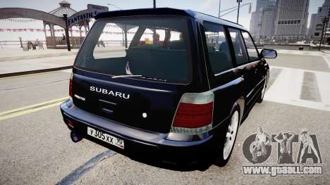 Subaru Forester 1997 v1.0 for GTA 4