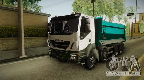 Iveco Trakker Hi-Land Dumper 8x4 v3.0 for GTA San Andreas