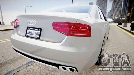 Audi S8 2013 for GTA 4