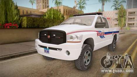 Dodge Ram 2008 Union Pacific Railroad PD for GTA San Andreas