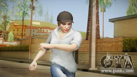 GTA 5 Online Skin Female Mail for GTA San Andreas