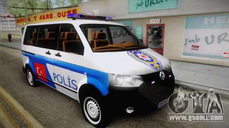 Volkswagen Transporter Turkish Police for GTA San Andreas