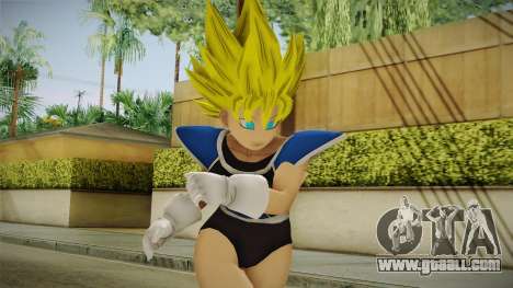 Dragon Ball Xenoverse 2 - Female Saiyan SSJ for GTA San Andreas