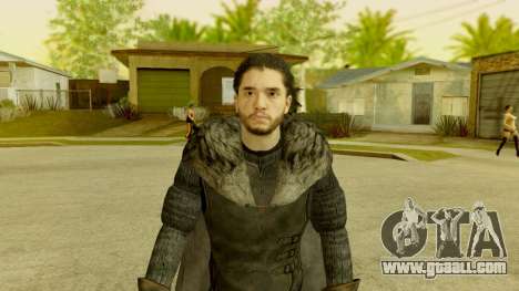 Game of Thrones - Jon Snow for GTA San Andreas