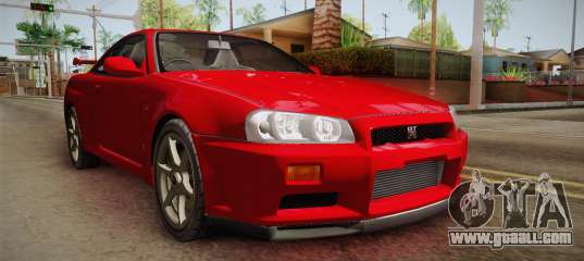 Nissan Skyline Tunable Pro Street V2 For Gta San Andreas