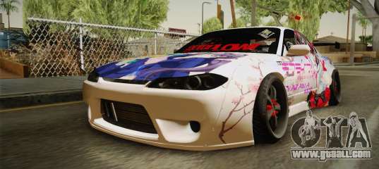 Nissan Silvia S15 Rocket Bunny Itasha for GTA San Andreas