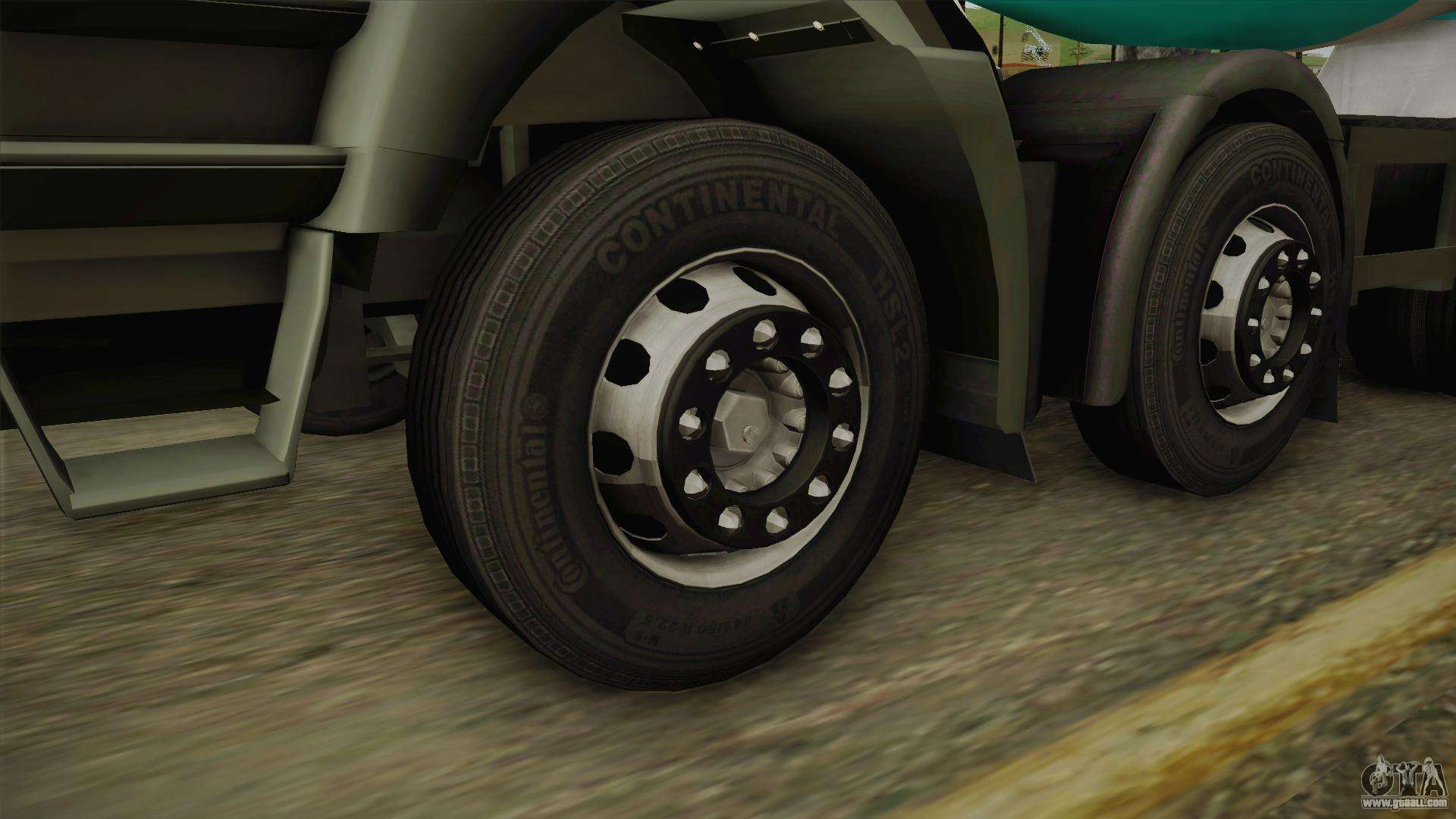 Iveco Trakker Hi-Land Cement Mixer 8x4 v3.0 for GTA San Andreas