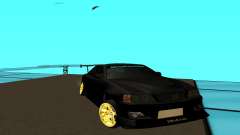 Toyota Chaser JZX 100 black for GTA San Andreas