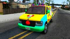 GTA V Vapid Clown Van for GTA San Andreas