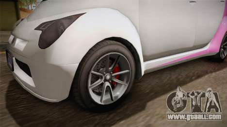 GTA 5 Benefactor Panto 4-doors IVF for GTA San Andreas