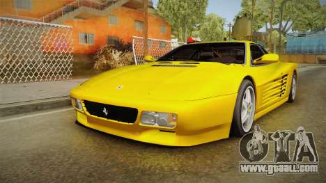 Ferrari 512 TR FBI for GTA San Andreas