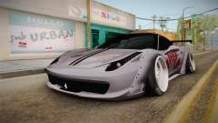 Ferrari 458 Liberty Walk Performance for GTA San Andreas