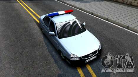 VAZ 2170 "Priora" Static Police for GTA San Andreas