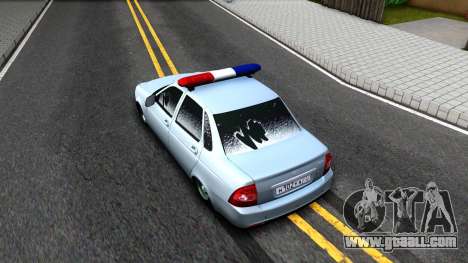 VAZ 2170 "Priora" Static Police for GTA San Andreas