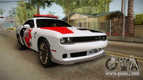 Dodge Challenger Hellcat 2012 PMSP for GTA San Andreas