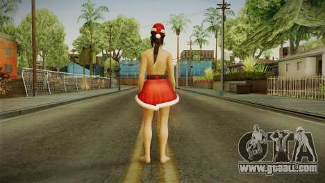 Lara 2013 Xmas Topless for GTA San Andreas