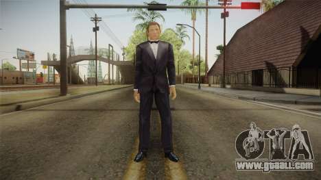 007 James Bond Daniel Craig On Tuxedo for GTA San Andreas
