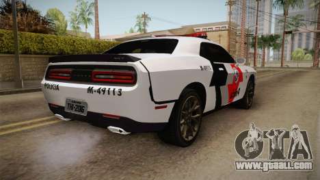 Dodge Challenger Hellcat 2012 PMSP for GTA San Andreas