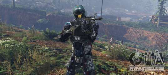 Crysis 2 Nanosuit Re-Texture N7 for GTA 5